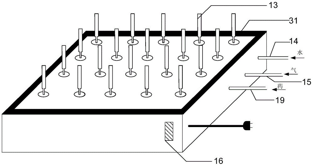 Device for manufacturing gallipot