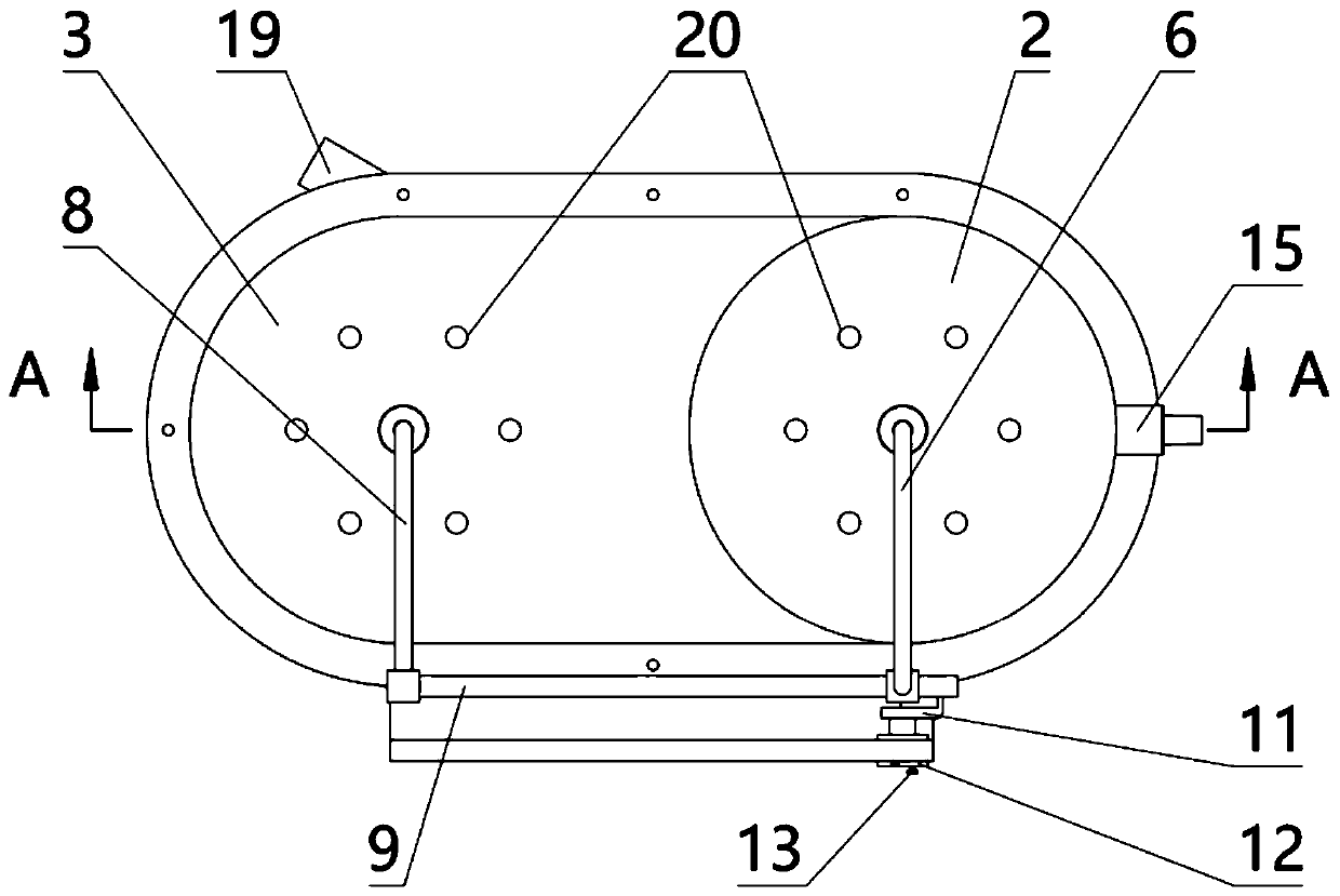 Drug concentration adjusting device for anesthesiology department