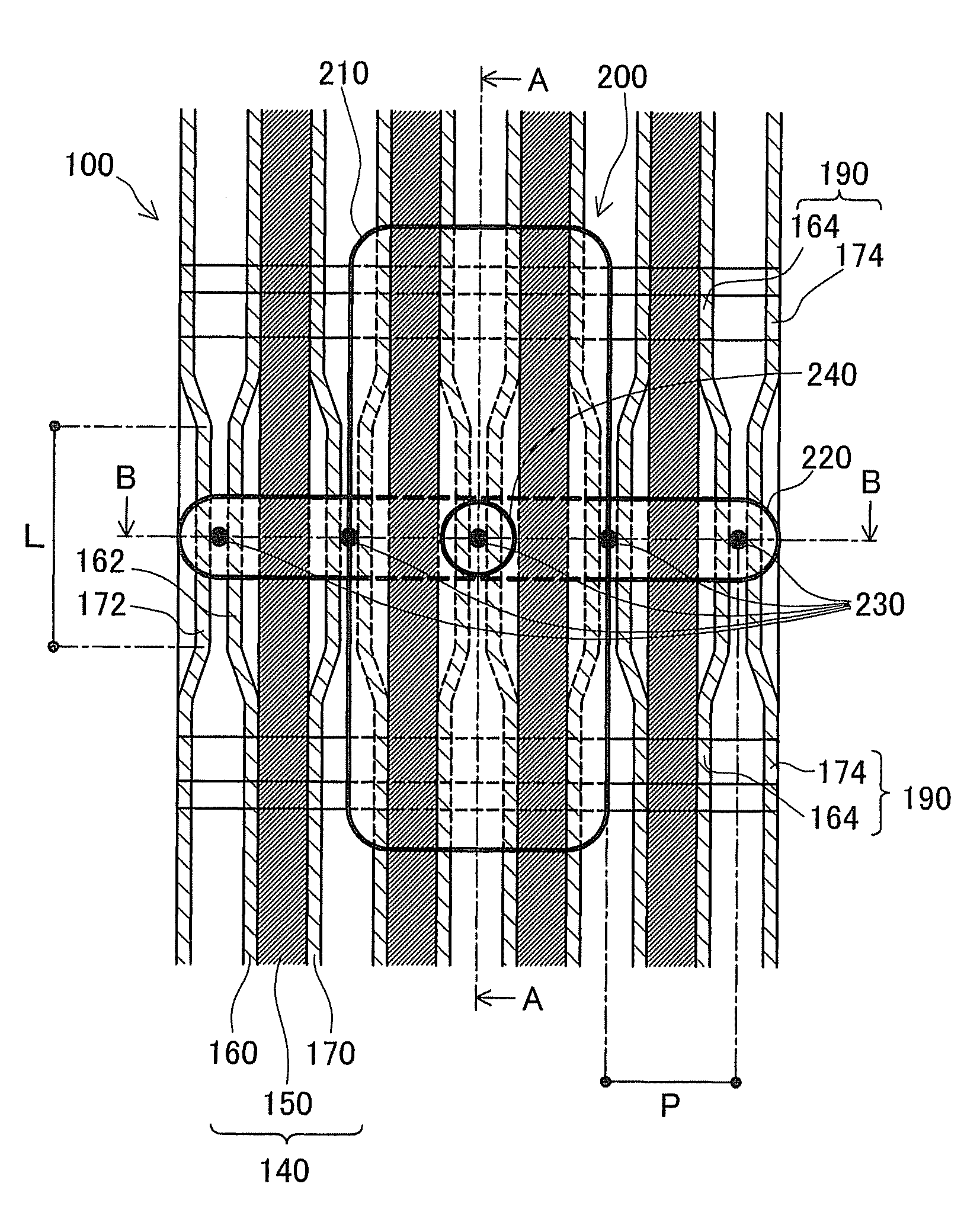 Terminal device for cell voltage measurement of a fuel cell