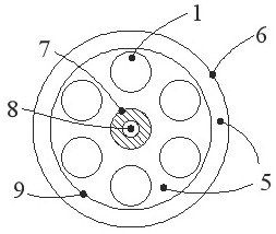 Repairable anchor cable structure after earthquake and its application method