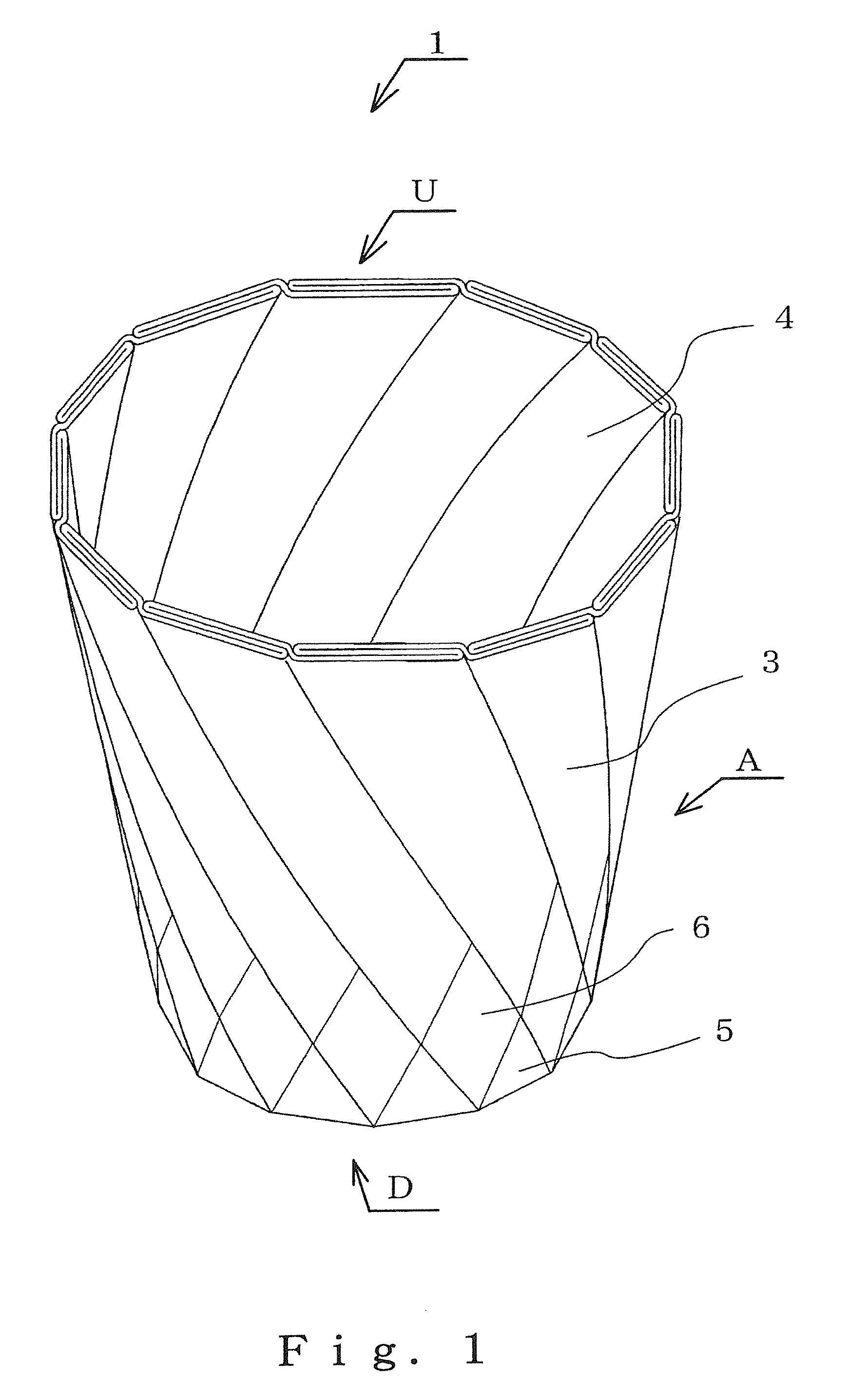 Container usable as a deep bottom and shallow bottom type container, and manufacturing method thereof