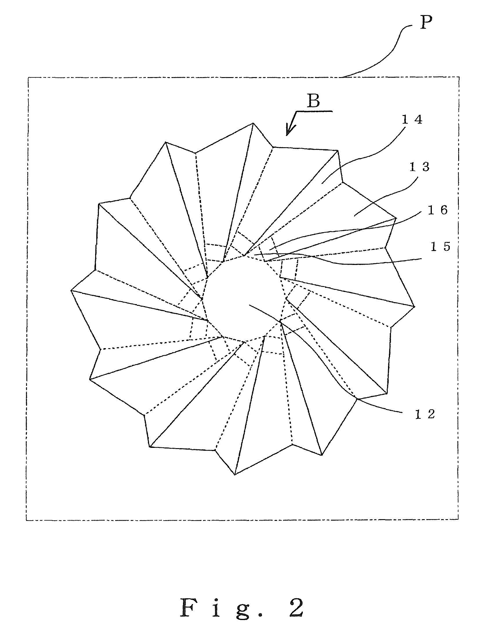 Container usable as a deep bottom and shallow bottom type container, and manufacturing method thereof
