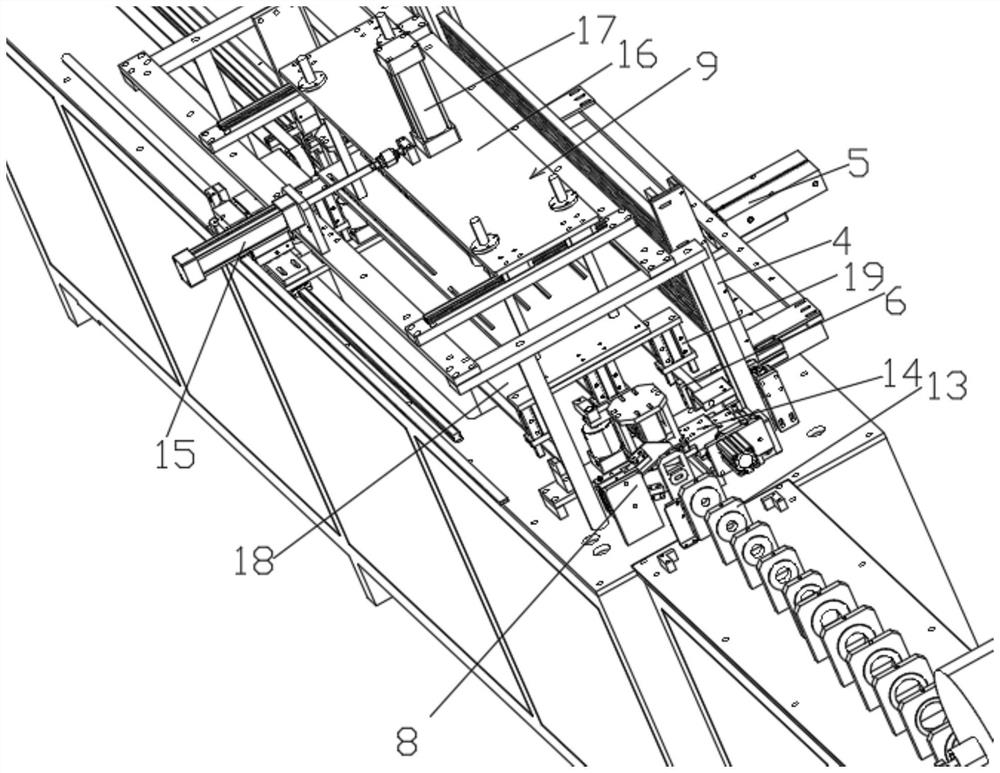 Pipe penetrating machine