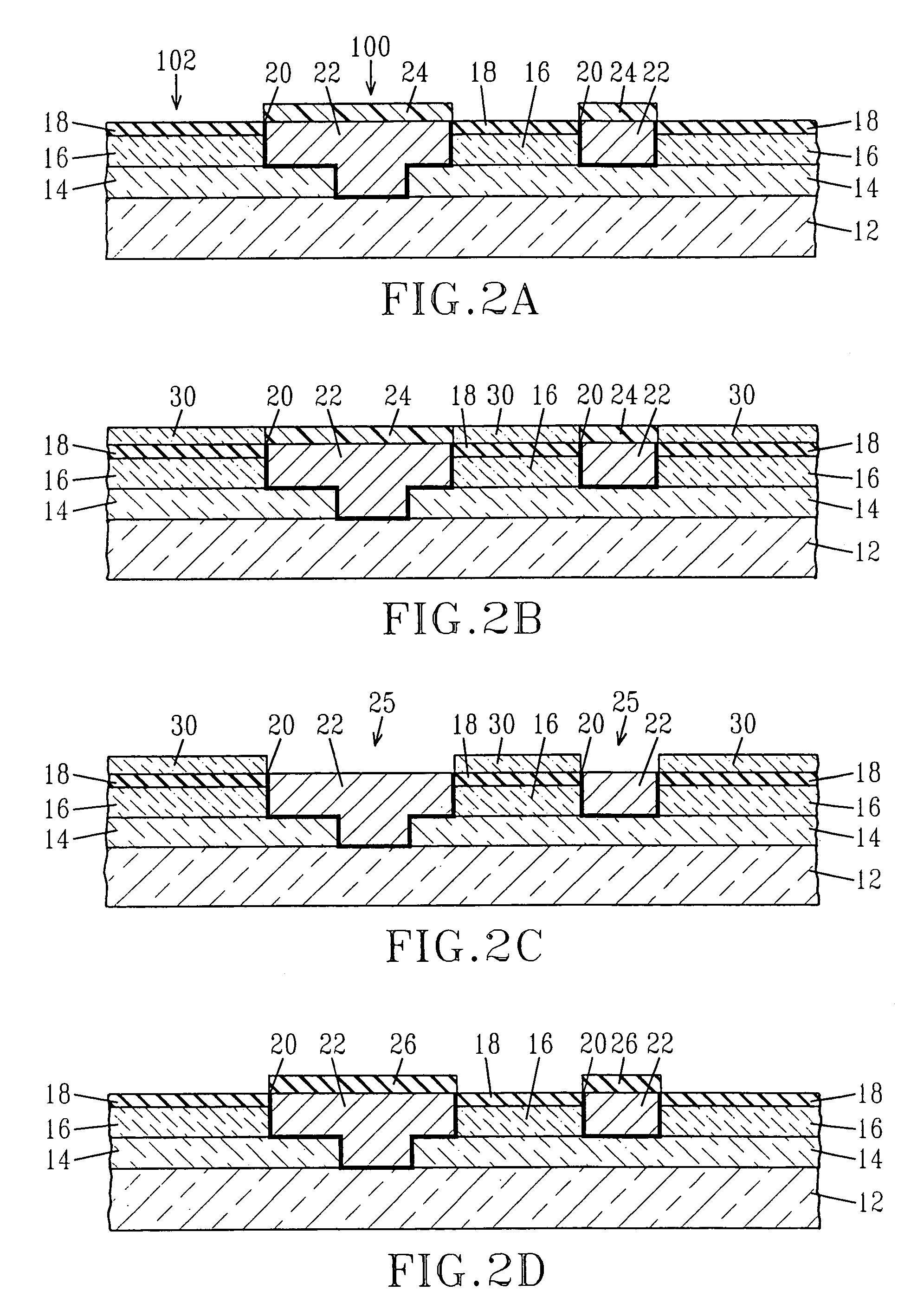 Method for producing self-aligned mask, articles produced by same and composition for same