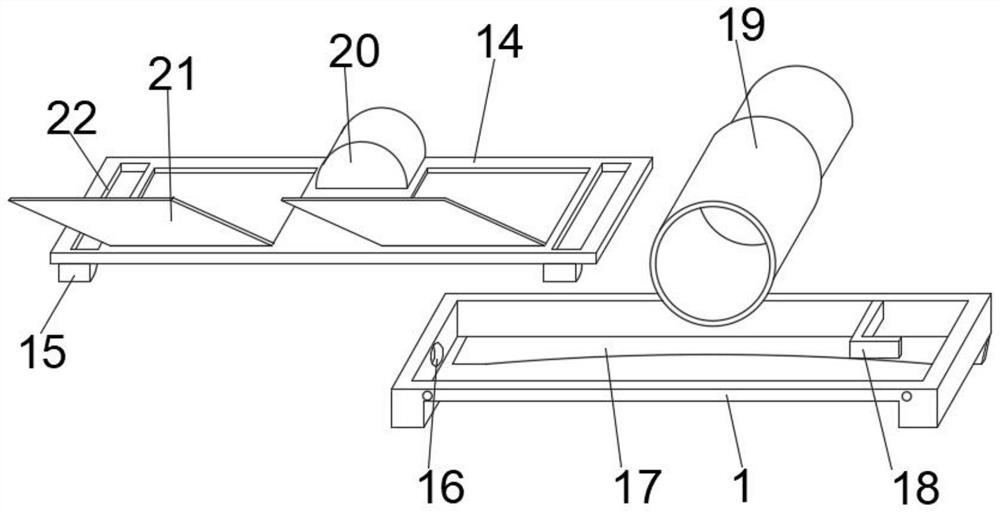 Cleaning equipment based on intelligent furniture and use method thereof