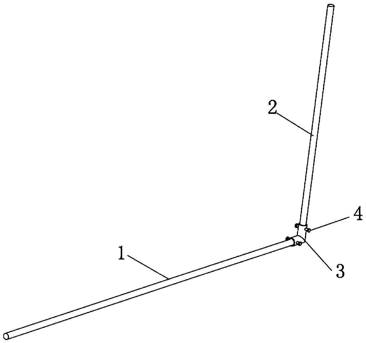 A method for installing a wind power generation wind measuring tower bracket