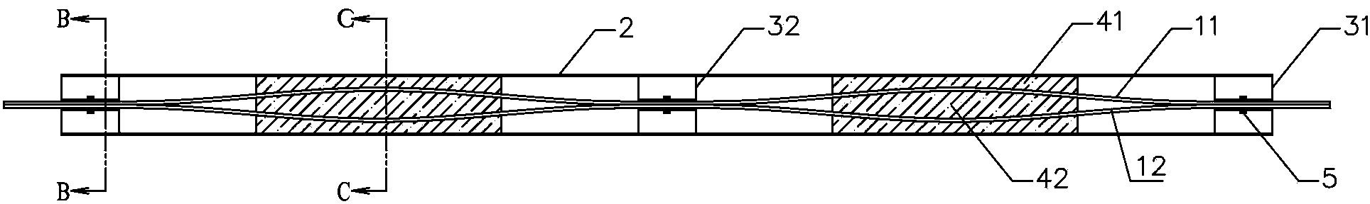 Viscous-plastic energy-dissipation damping support