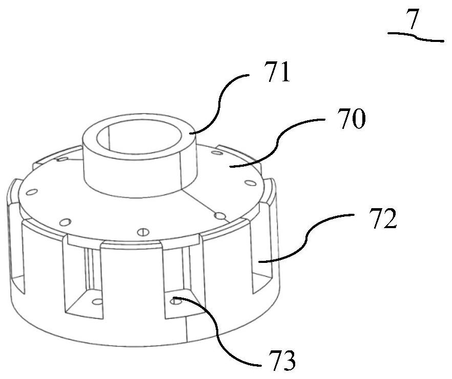 Ceiling telescopic structure