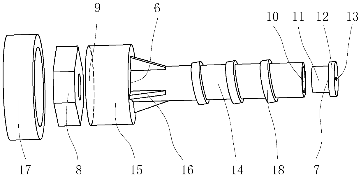 Wall connecting part structure of external scaffold and construction method of wall connecting part structure