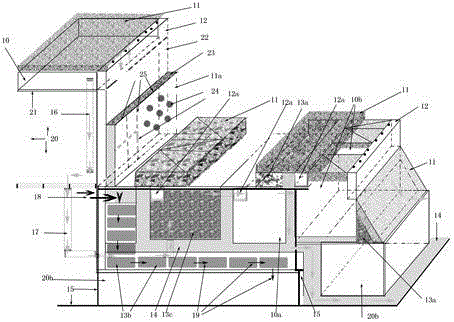 A supporting facility for facility agricultural production