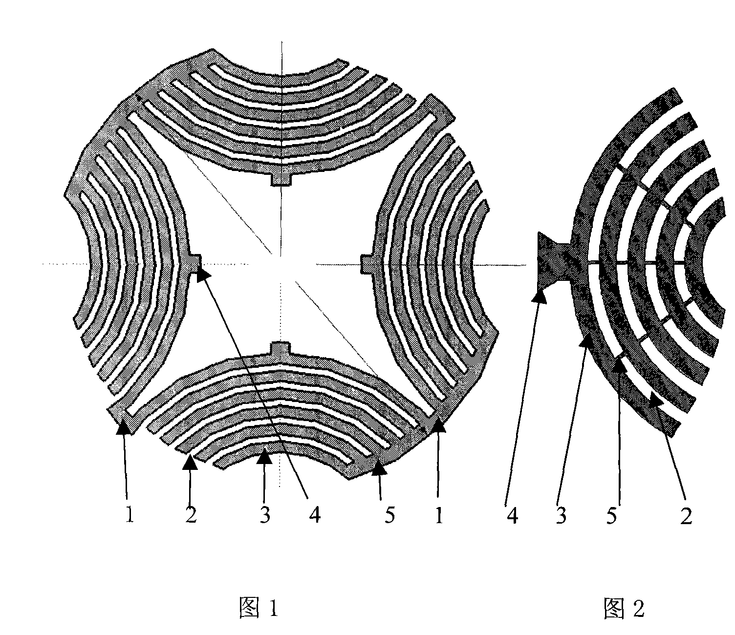 Double-fed brushless motor rotor and manufacturing method thereof