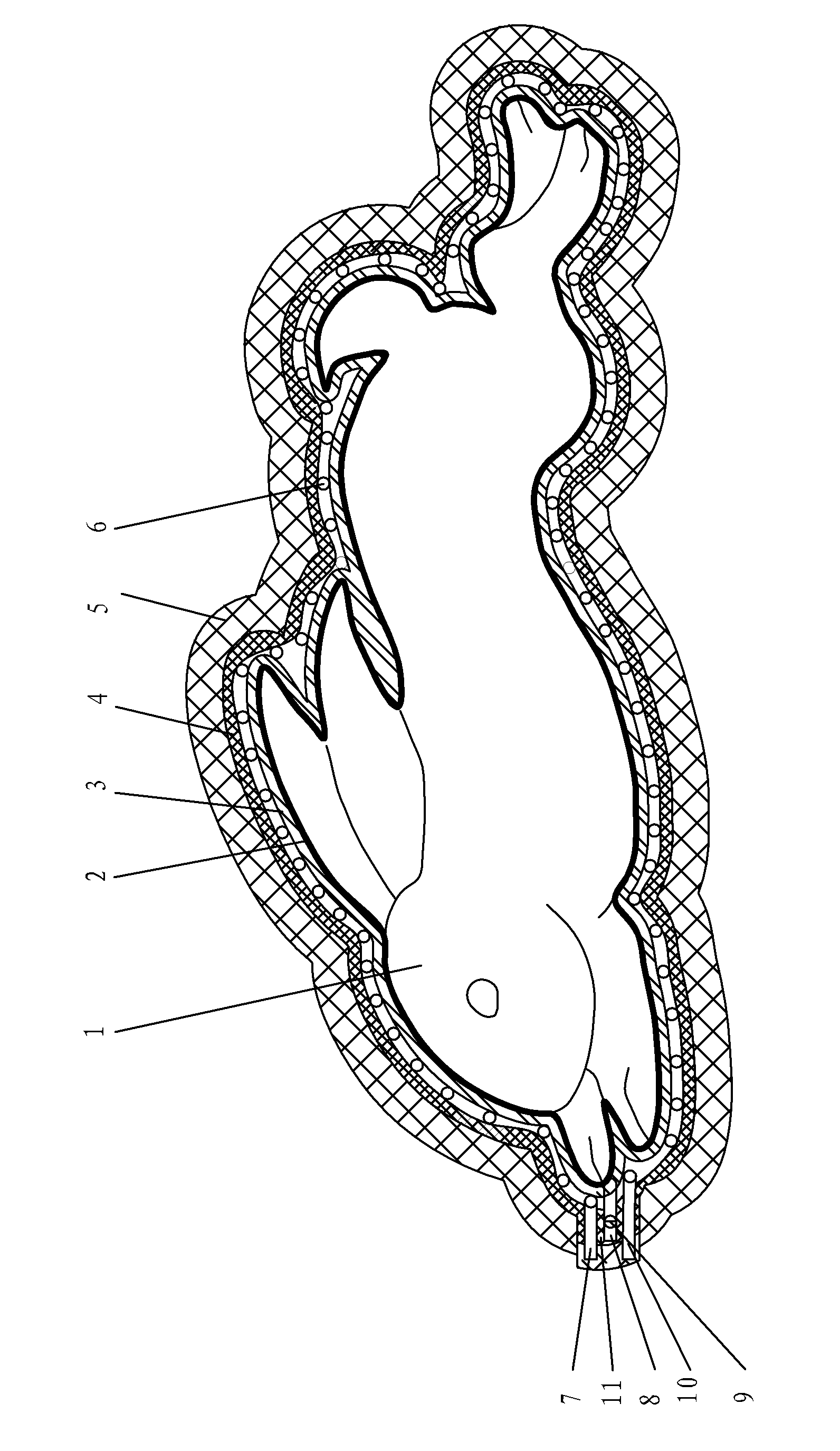 Sealing method and sealing device for storing organisms