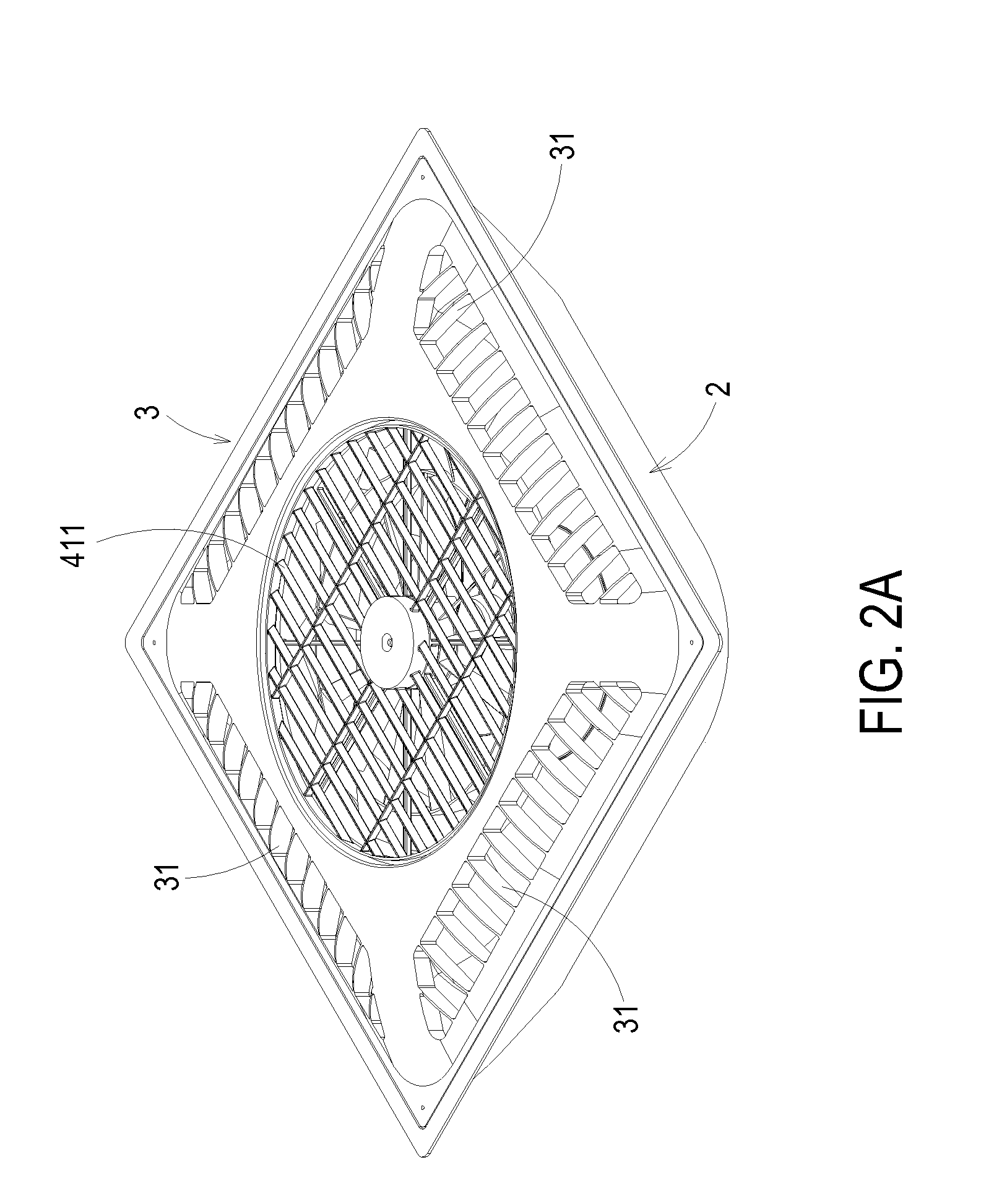 Recirculation fan and wind-guiding device thereof