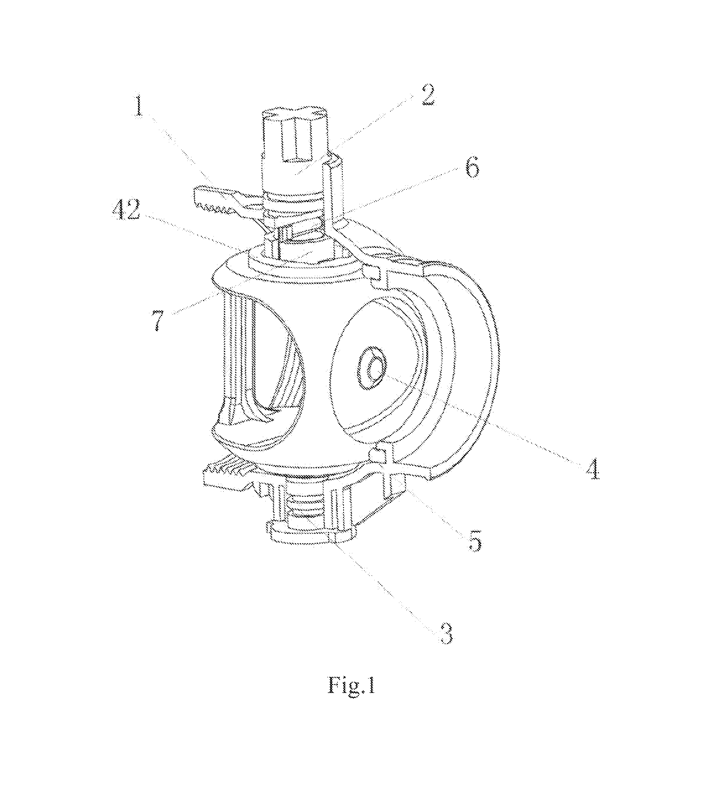 Valve core assembly and valve adopting the valve core assembly