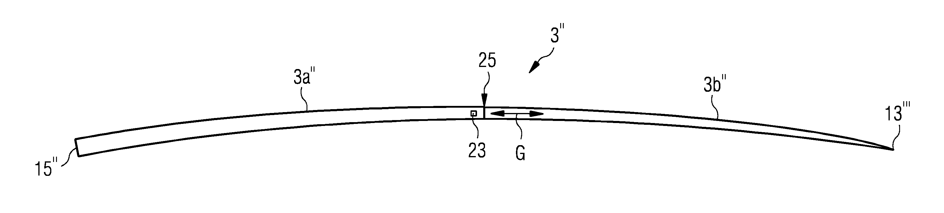 Shaping a curved rotor blade