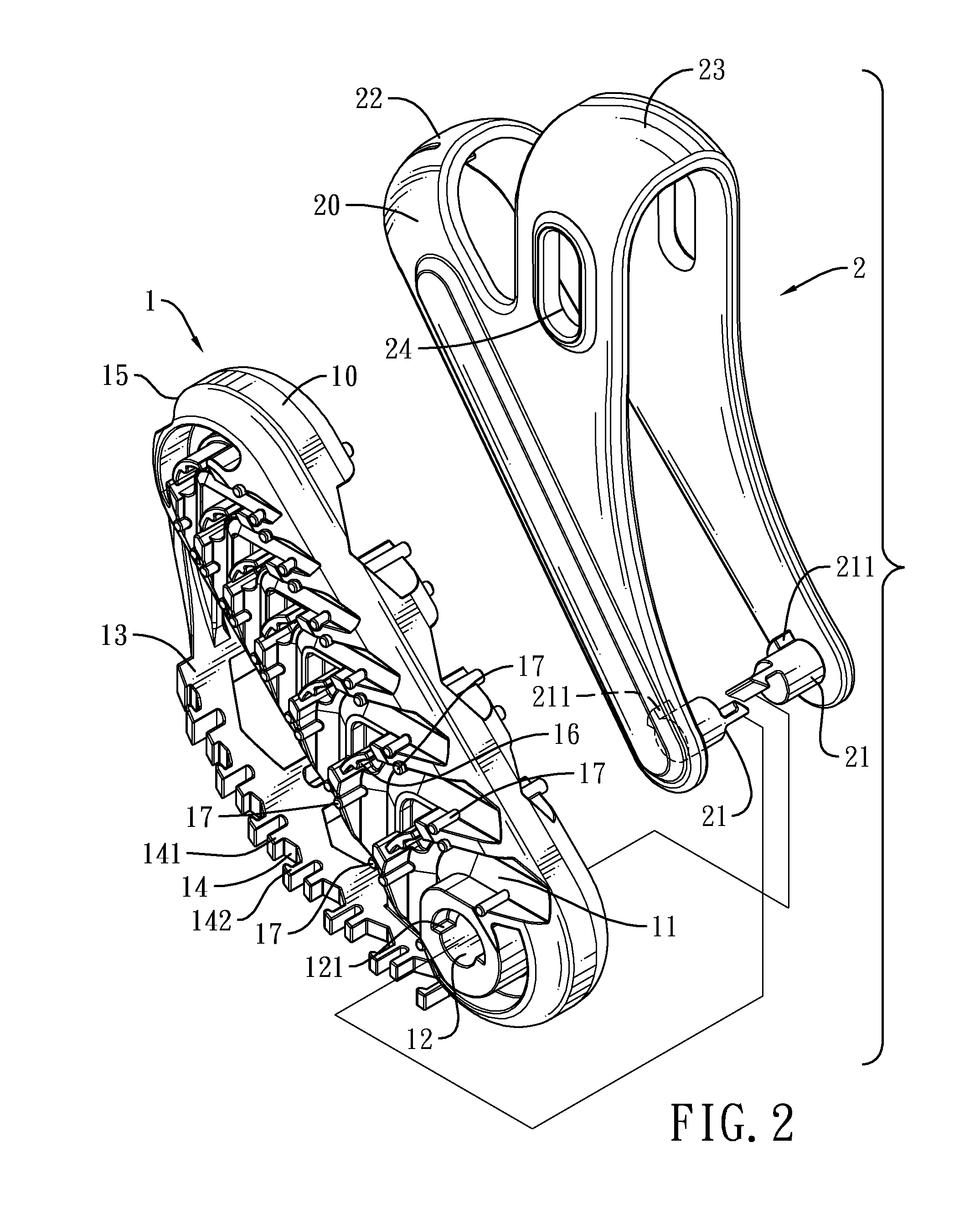 Hexagonal wrench holding assembly