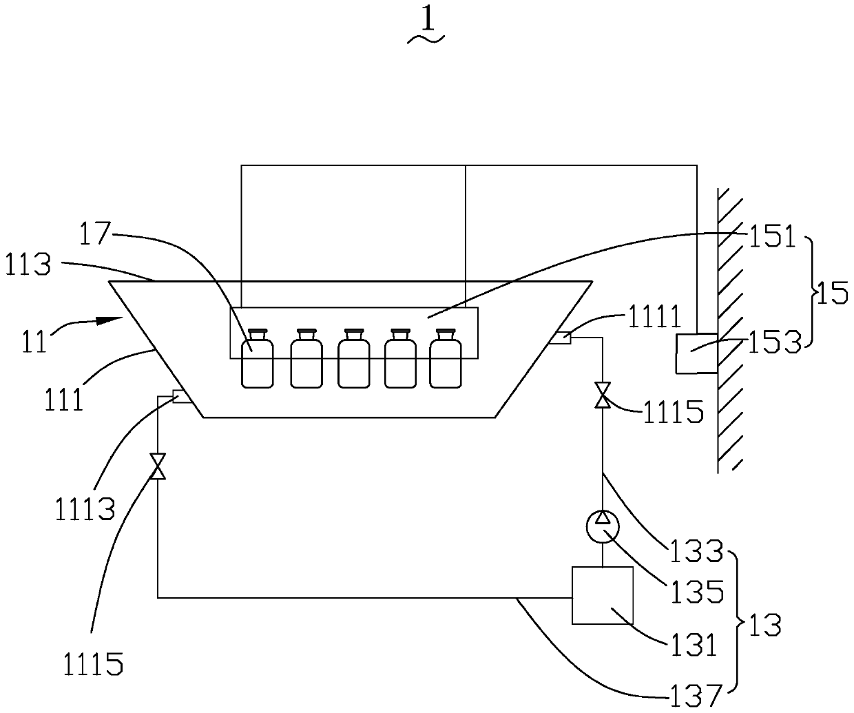 Potato virus-free seedling liquid culture device and liquid culture rapid propagation method