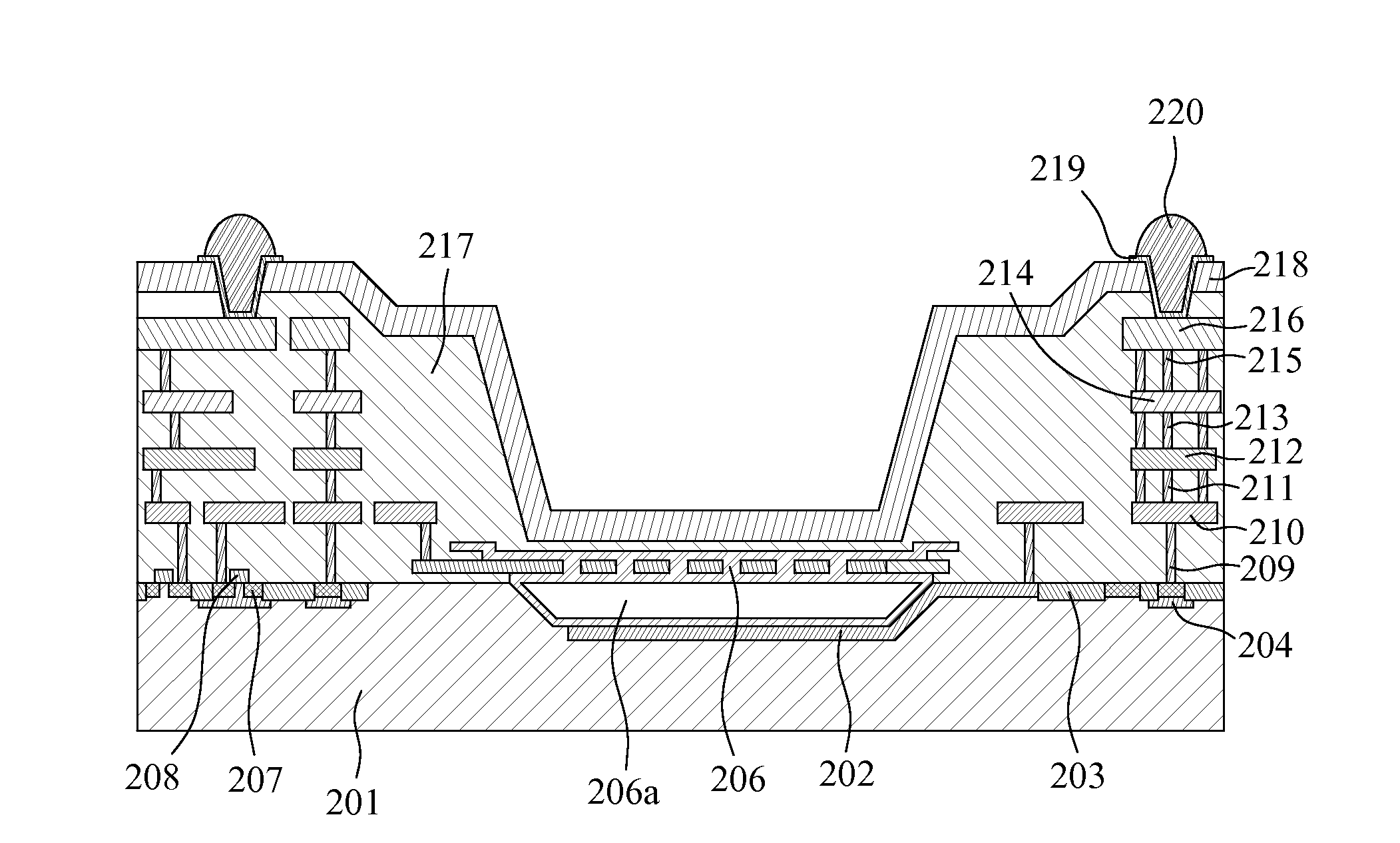 Integrated MEMS pressure sensor with mechanical electrical isolation