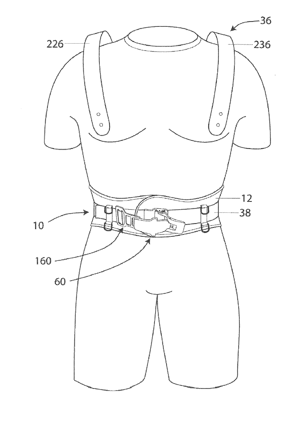 Lower back support system