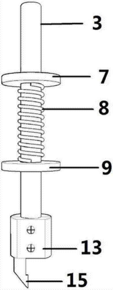 Device capable of quickly cutting aerostat capsule material