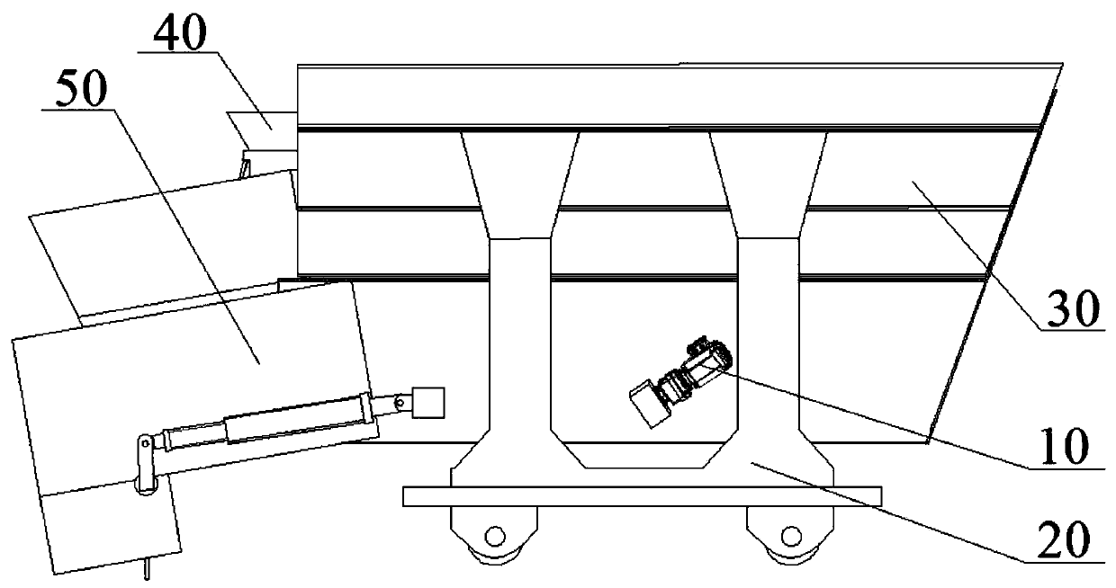 Raw material and ingredient transportation device