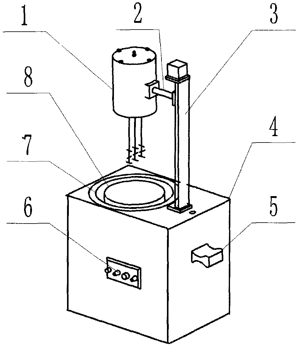 Ultrasonic temperature-controlled reinforced mixer