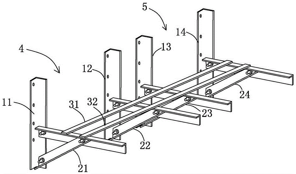 Novel air conditioner outdoor unit support