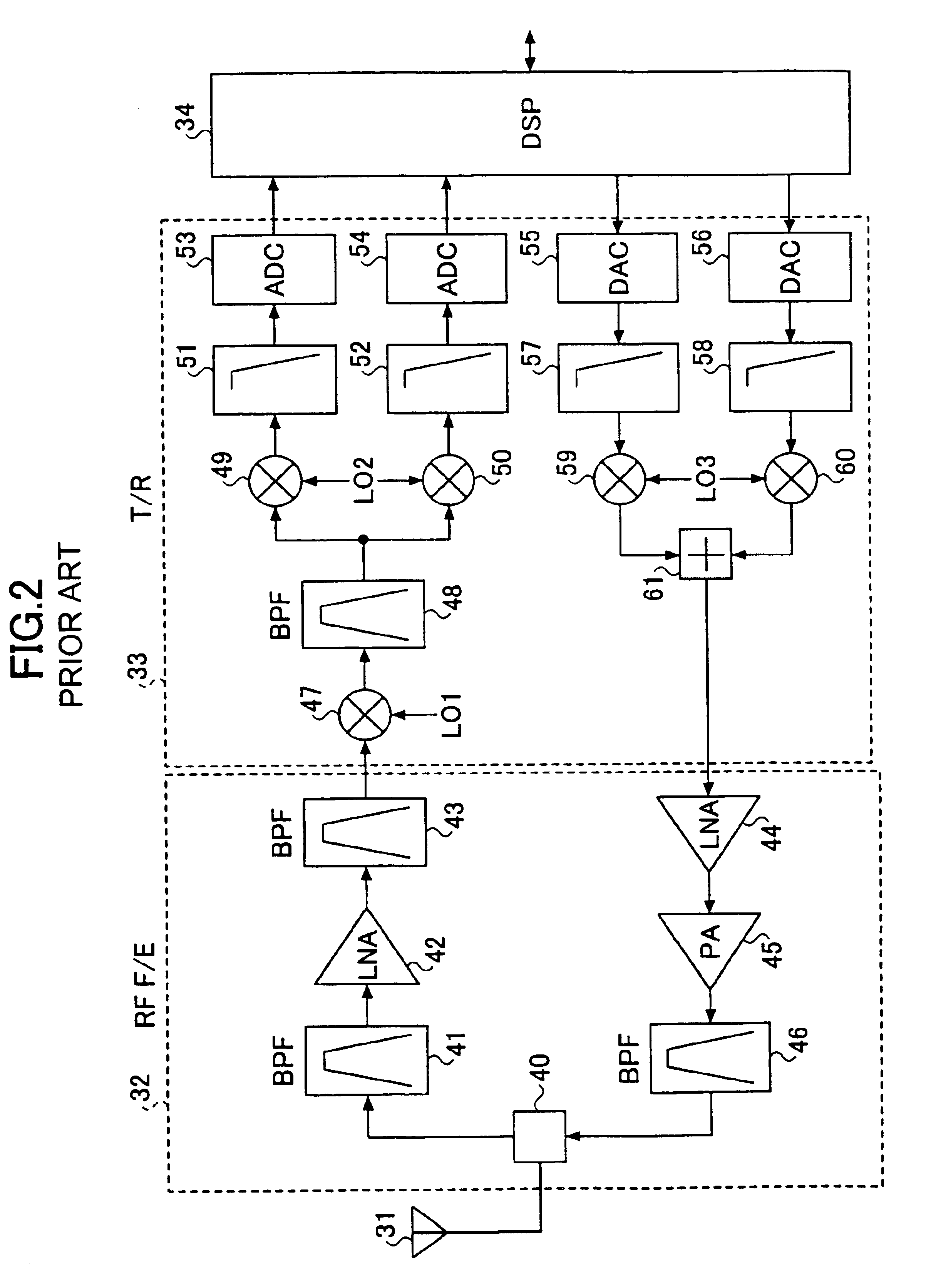 Adaptive antenna unit and terminal equipment
