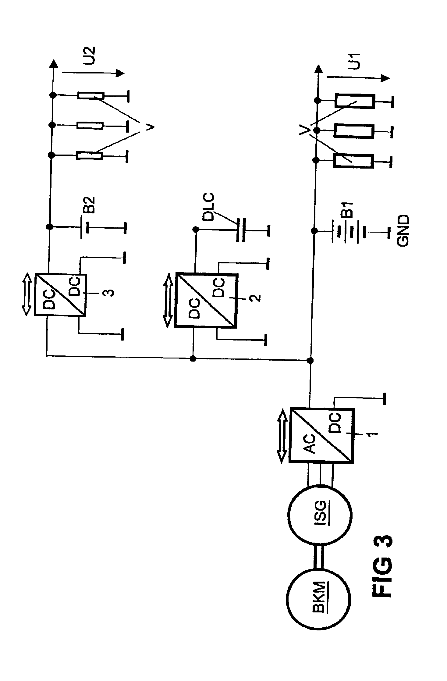 Motor vehicle electric system