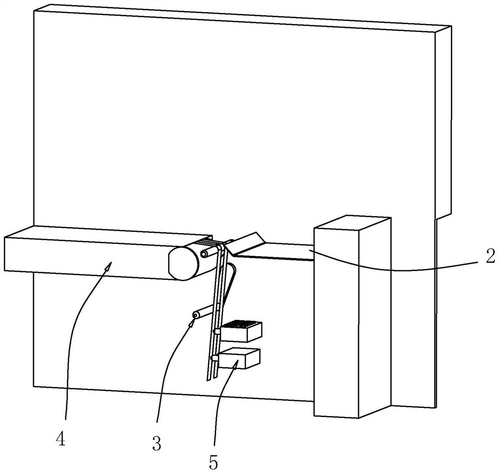 Special glue line visual detection device for double-gun type forming machine