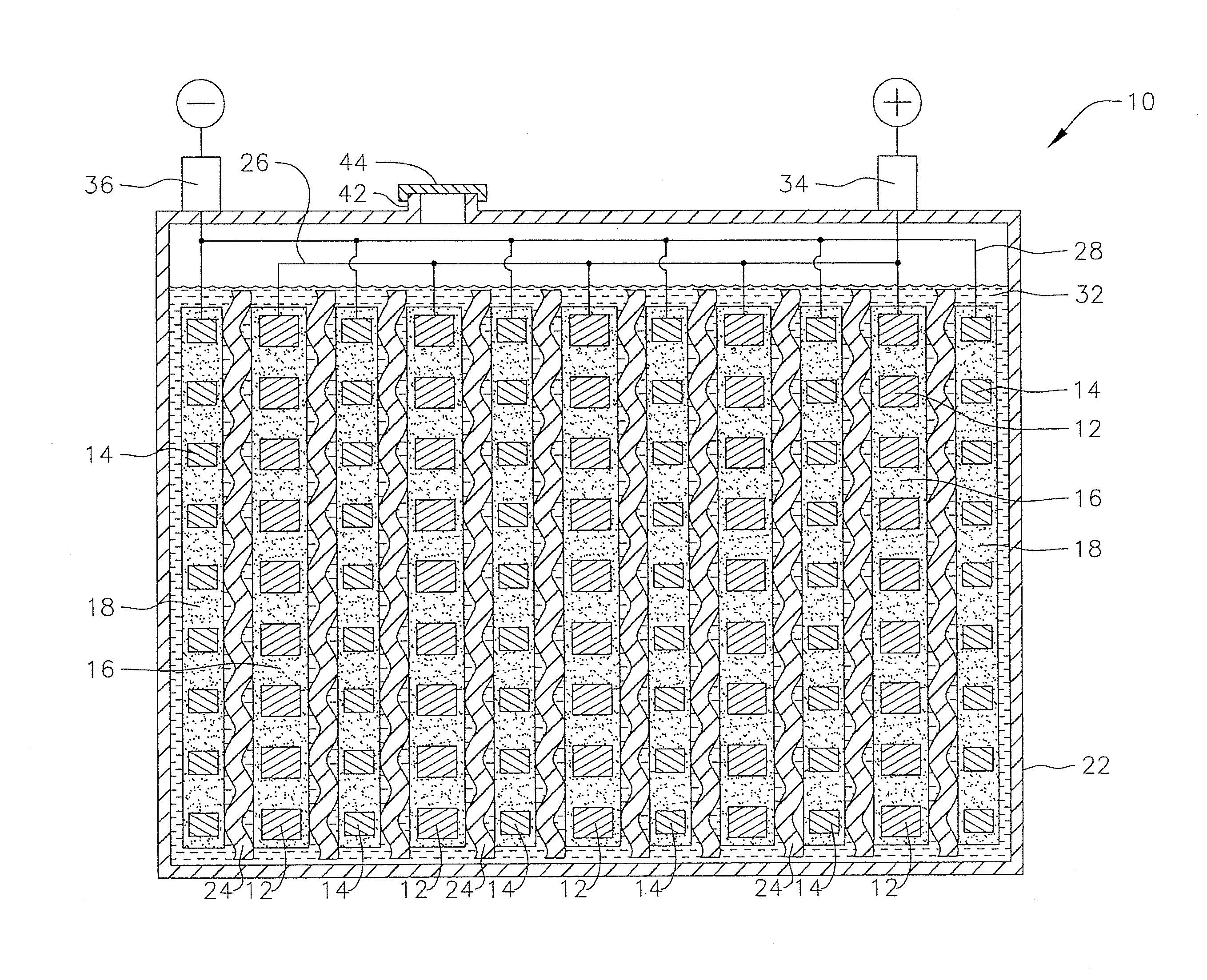 Positive active material for a lead-acid battery