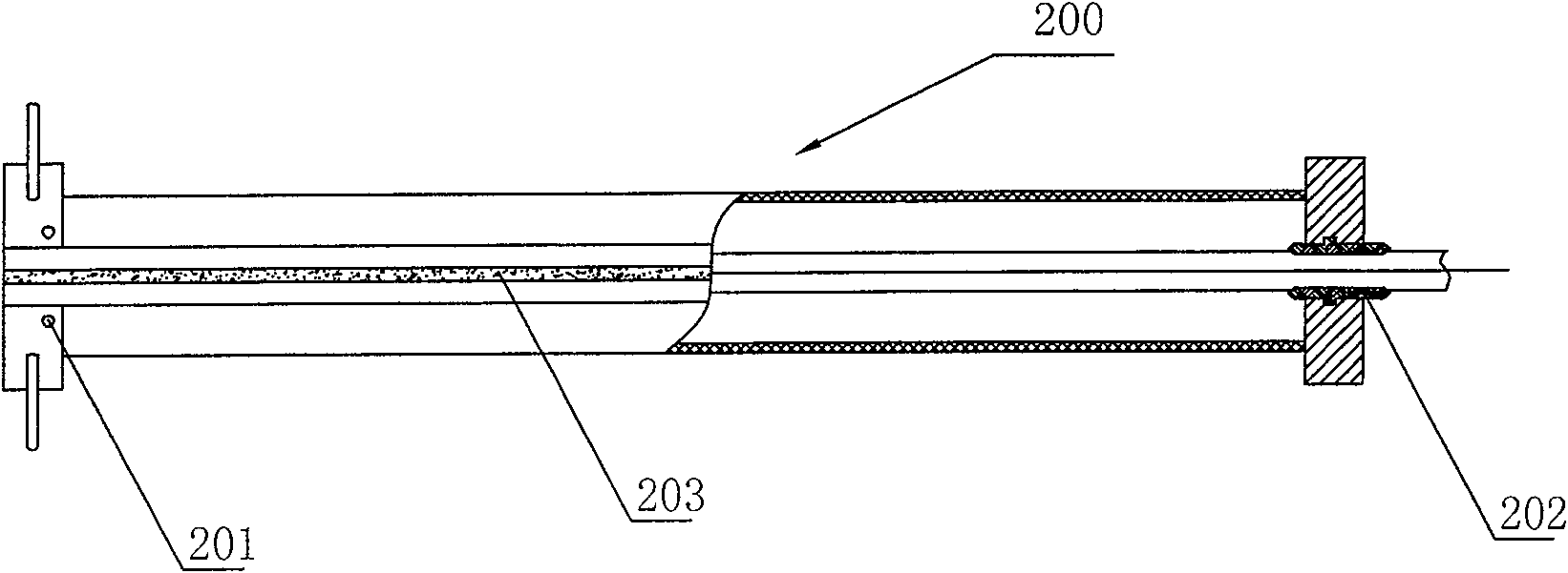 Producing method of soft joint for cross-linked polyethylene cable