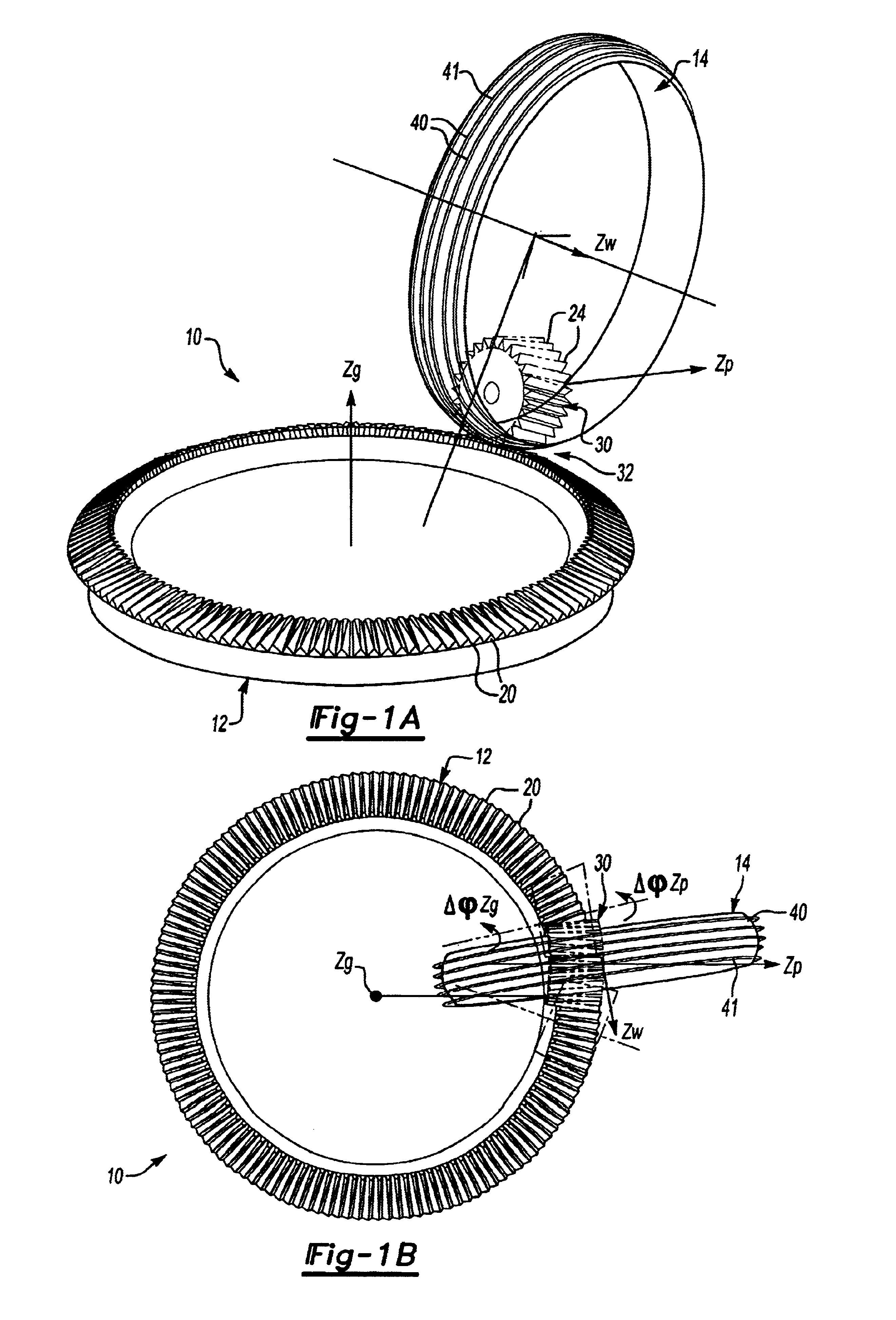 Method for forming a grinding worm for forming a conical face gear that meshes with a conical involute pinion