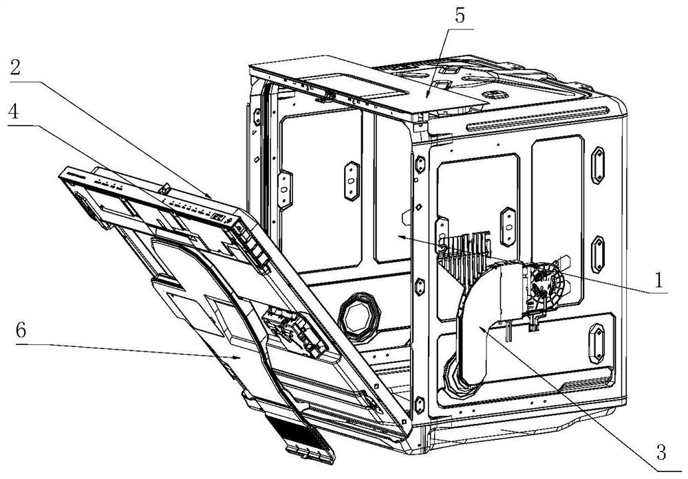 Dish-washing machine control method and dish-washing machine