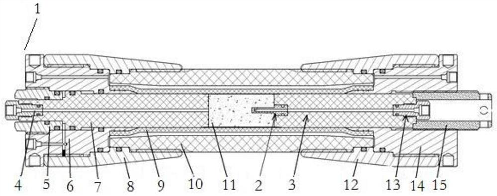 A clamper for indoor hydraulic fracturing experiments