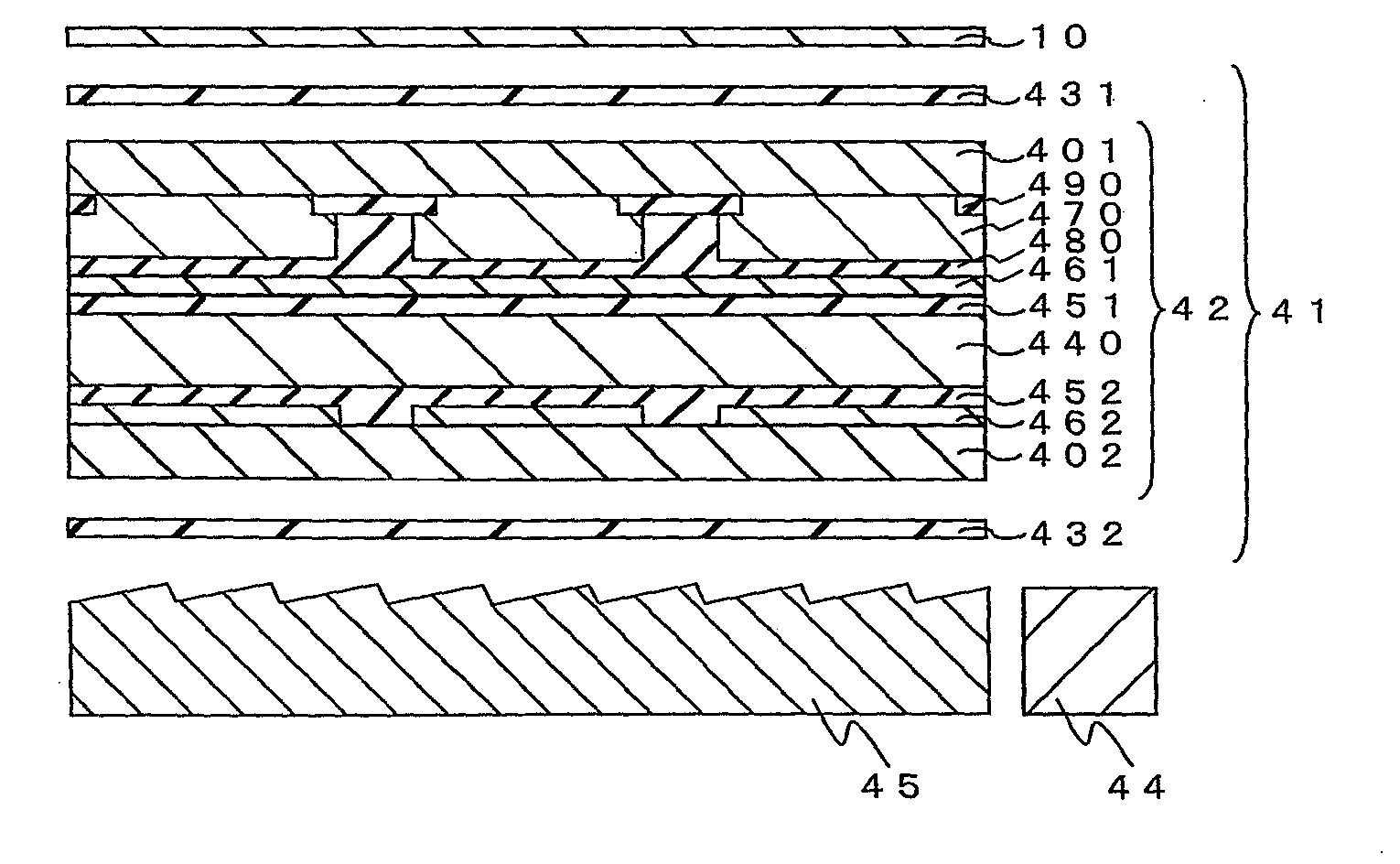 Color correction filter, image display, and liquid crystal display