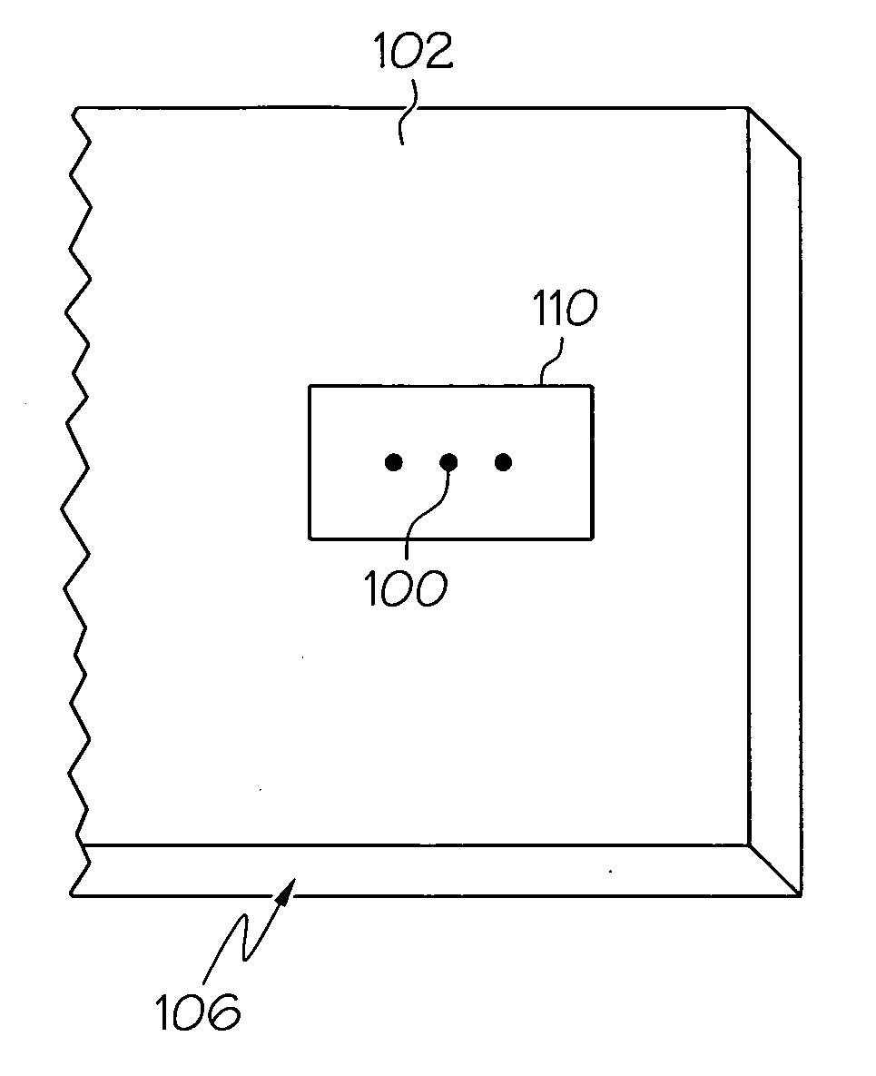 Method of sensing high surface temperatures in an aircraft