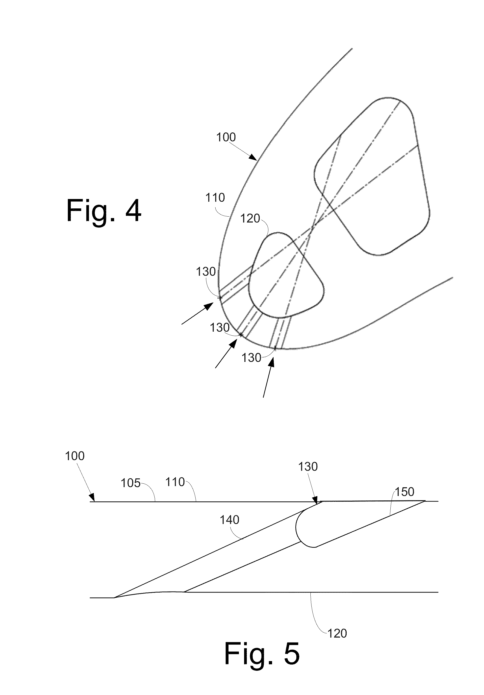 Offset counterbore for airfoil cooling hole