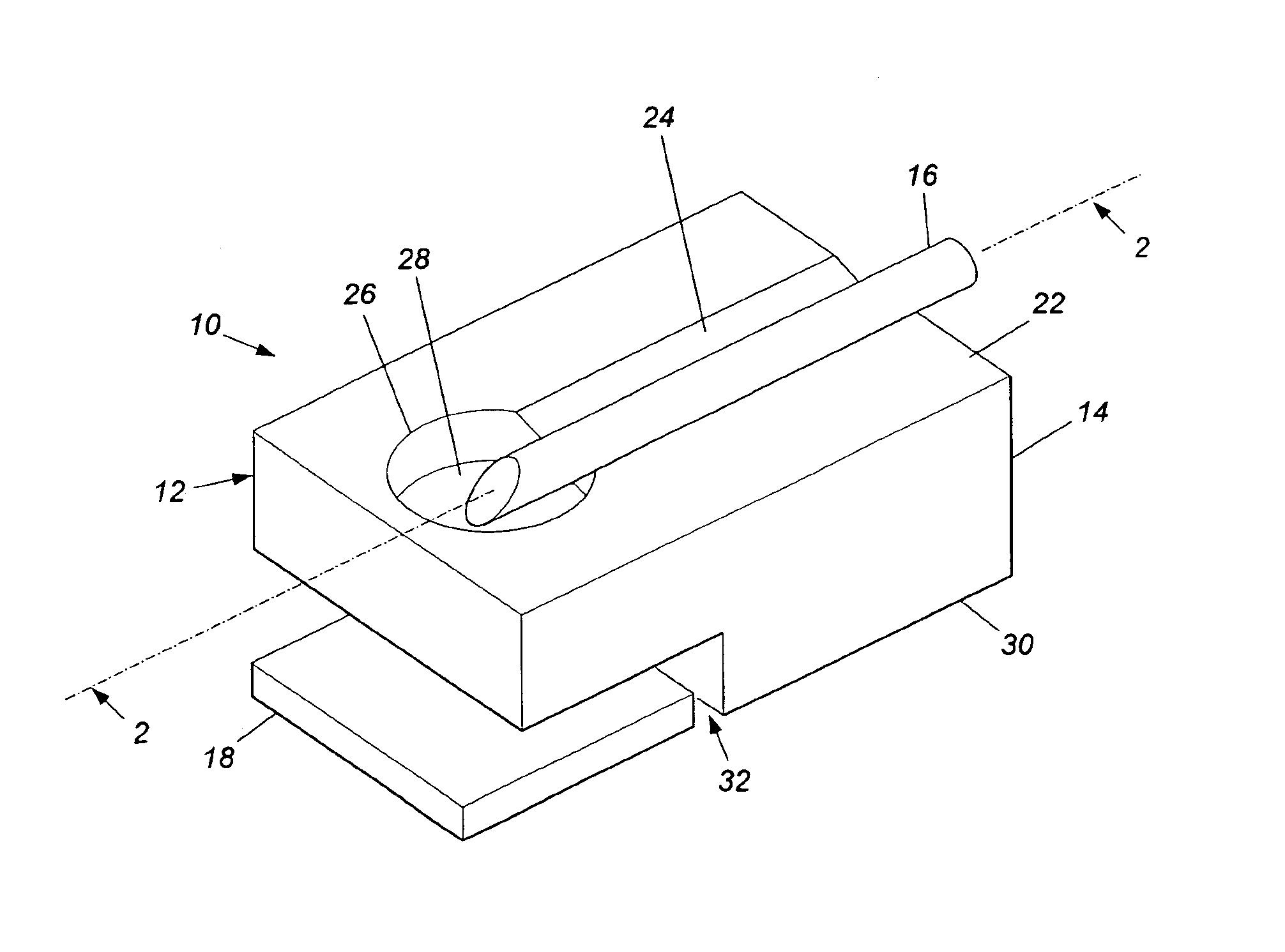 Integrated aspheric optical coupler for RF planarized automatic photonics packaging