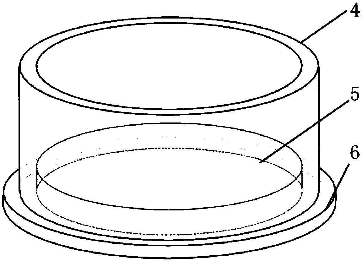 A PDMS microfluidic chip structure and preparation method thereof