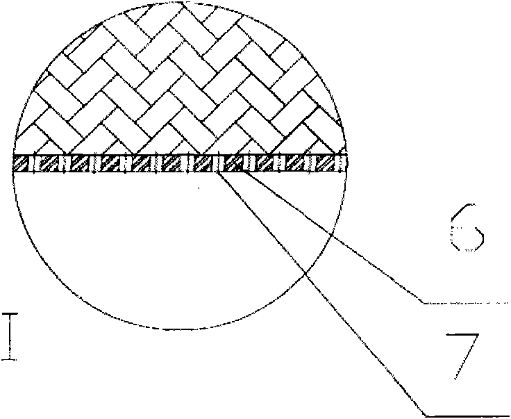 Liquid-distributing device for falling-film evaporator