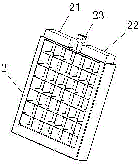 Pressing-out device used for grating machining