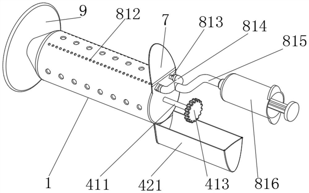 Vagina cleaning device for reproduction department