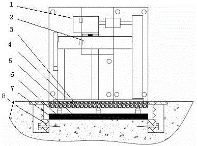 Anti-vibration structure of high-precision low-torque standard device