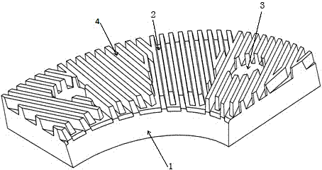 Forming method for multi-element alloy abrasive disc with coarse particles on surface