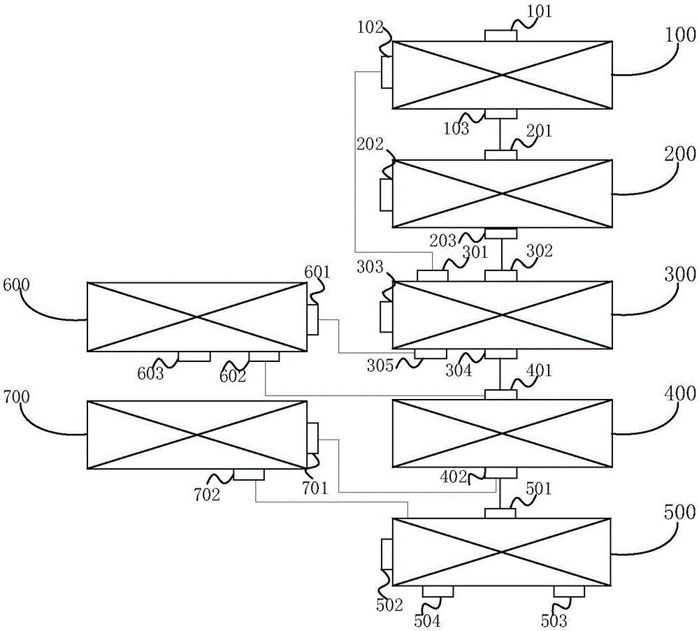 System and method for disposing house refuse