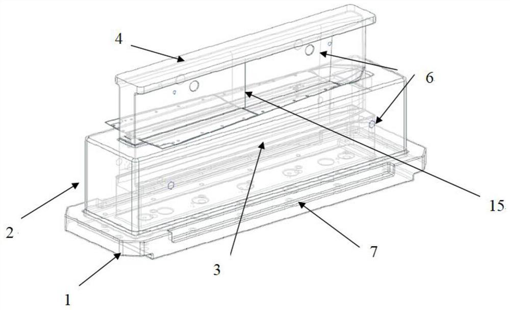 Forming die and method for special-shaped curved surface structural part