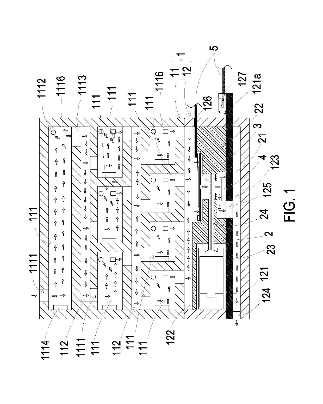 Particle detecting module