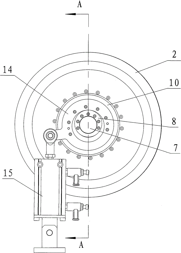 Laser tailor-welded weld rolling preforming combined pressing wheel