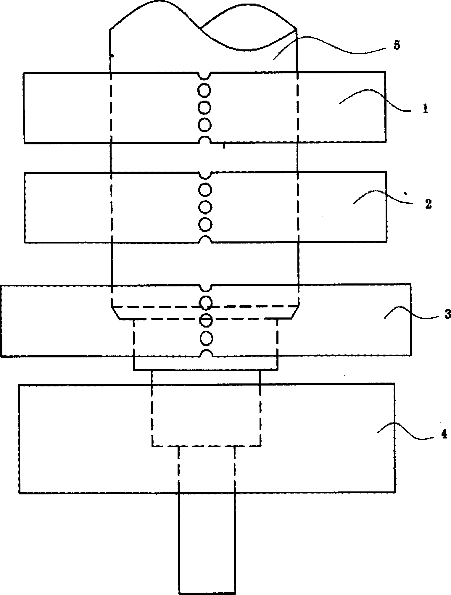 Method for making quench hardening layer of cold roll barrel